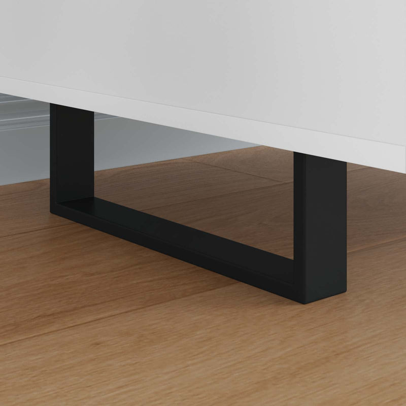 Load image into Gallery viewer, Vidaxl meubelpoten 12 pcs zwart 311 x 40,5 x 100 mm ijzer