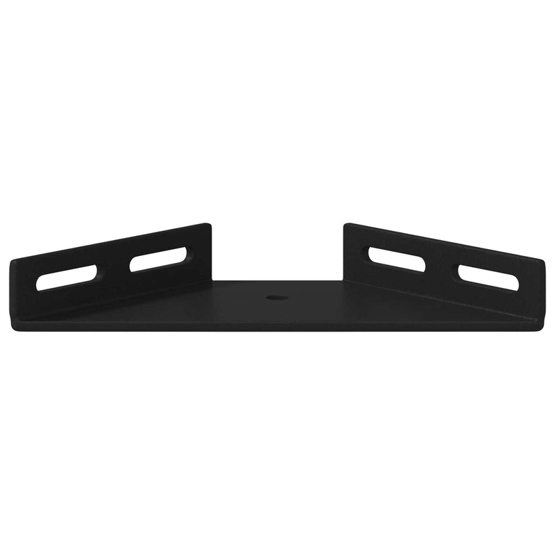 Load image into Gallery viewer, Vidaxl hoekbeugel 12 pcs zwart 138,5 x 50,5 x 16 mm ijzer