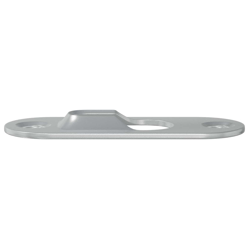 Load image into Gallery viewer, Vidaxl sleufhanger 2 pcs zilver 45 x 16 x 3.5 mm ijzer