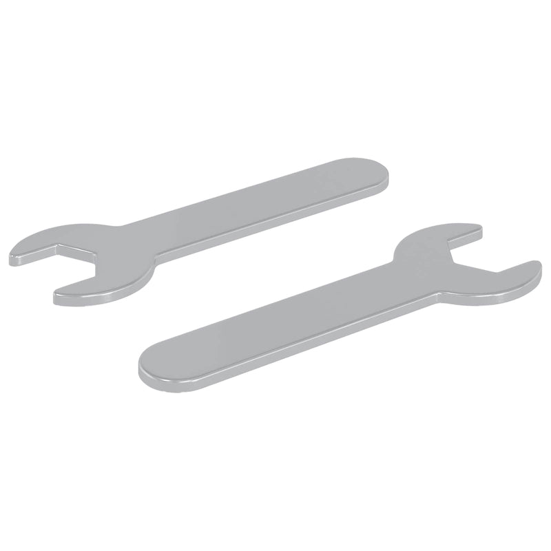 Load image into Gallery viewer, Vidaxl schroefsleutel 2 pcs zilver 13 mm ijzer