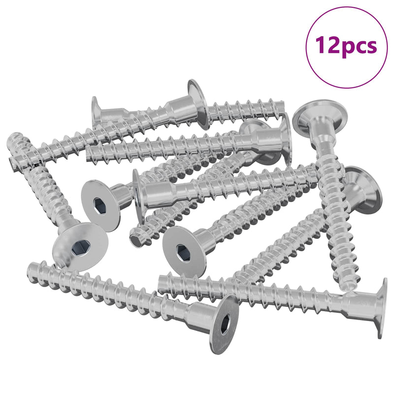 Load image into Gallery viewer, Vidaxl bout 12 pcs verzinkt 5 x 40 mm ijzer