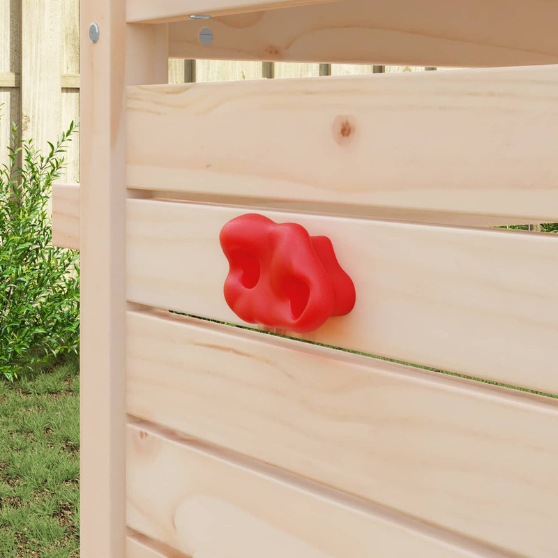 Load image into Gallery viewer, Vidaxl klimgreep 2 pcs rood 100 x 67 x 43 mm pp