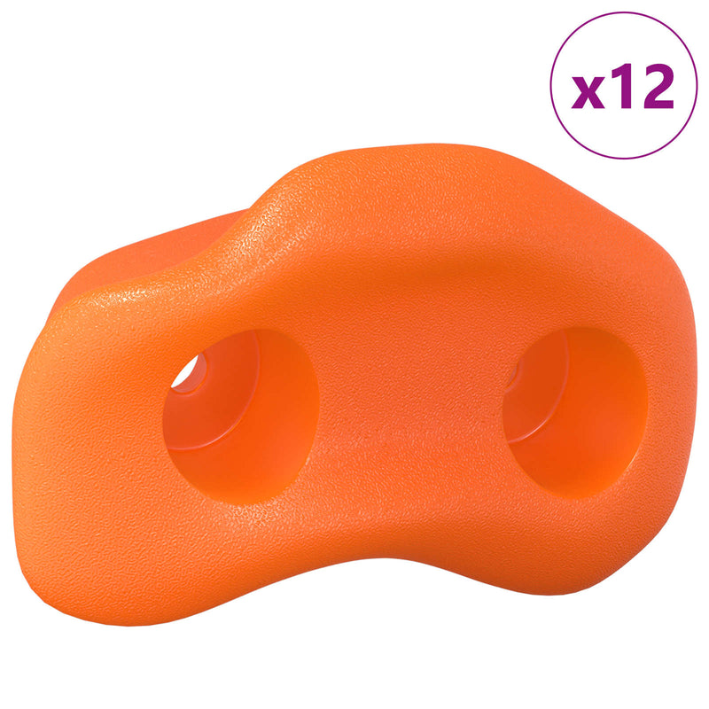 Load image into Gallery viewer, Vidaxl klimgreep 12 pcs oranje 100 x 67 x 43 mm pp