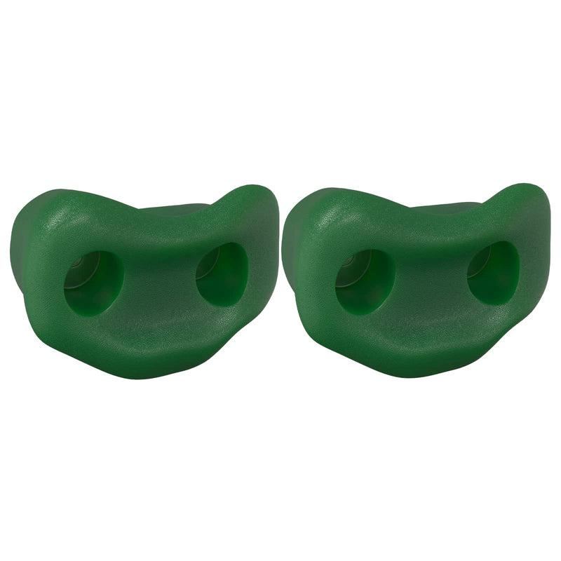 Load image into Gallery viewer, Vidaxl klimgreep 2 pcs groen 100 x 67 x 43 mm pp
