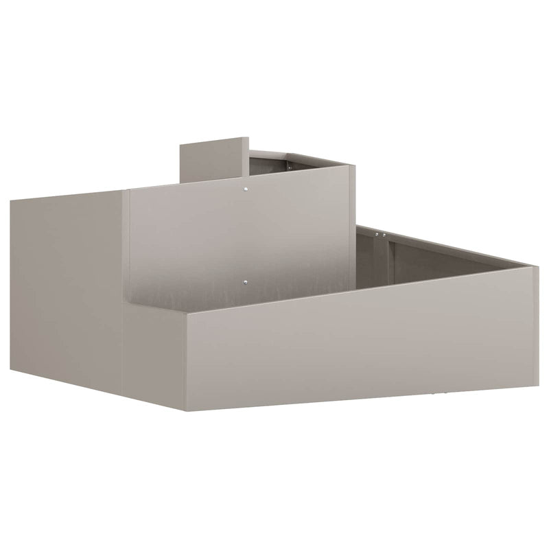Load image into Gallery viewer, Vidaxl tuin bloempot bruin 80 x 80 x 50 cm cortenstaal