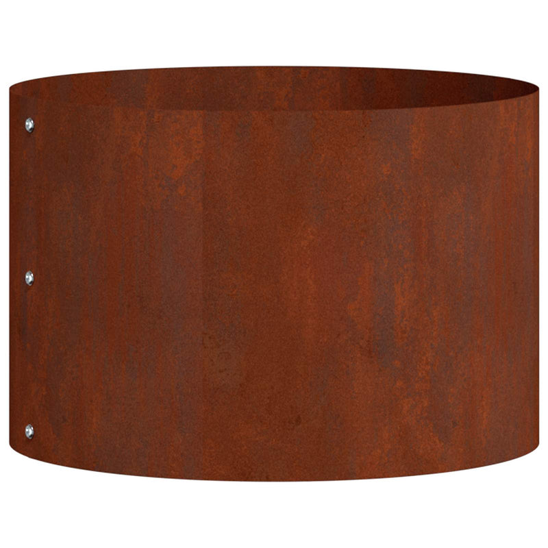 Load image into Gallery viewer, Vidaxl plantenring 5 pcs bruin 30 x 30 x 20 cm cortenstaal