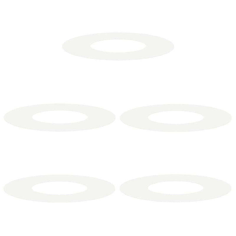 Load image into Gallery viewer, Vidaxl geschikt voor platte boomringen 5 pcs wit ø30 60 cm staal