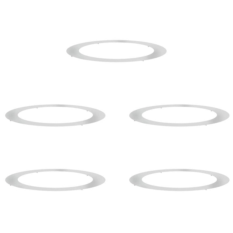 Load image into Gallery viewer, Vidaxl geschikt voor platte boomringen 5 pcs zilver ø90 120 cm
