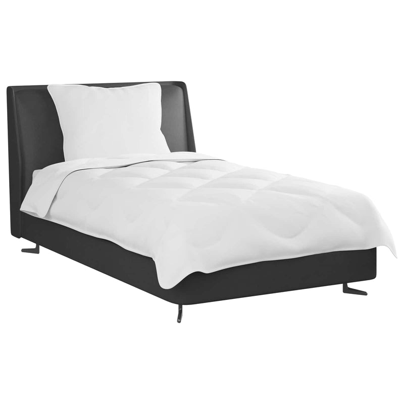 Load image into Gallery viewer, Vidaxl dekbed set met kussen 2 pcs wit microvezel