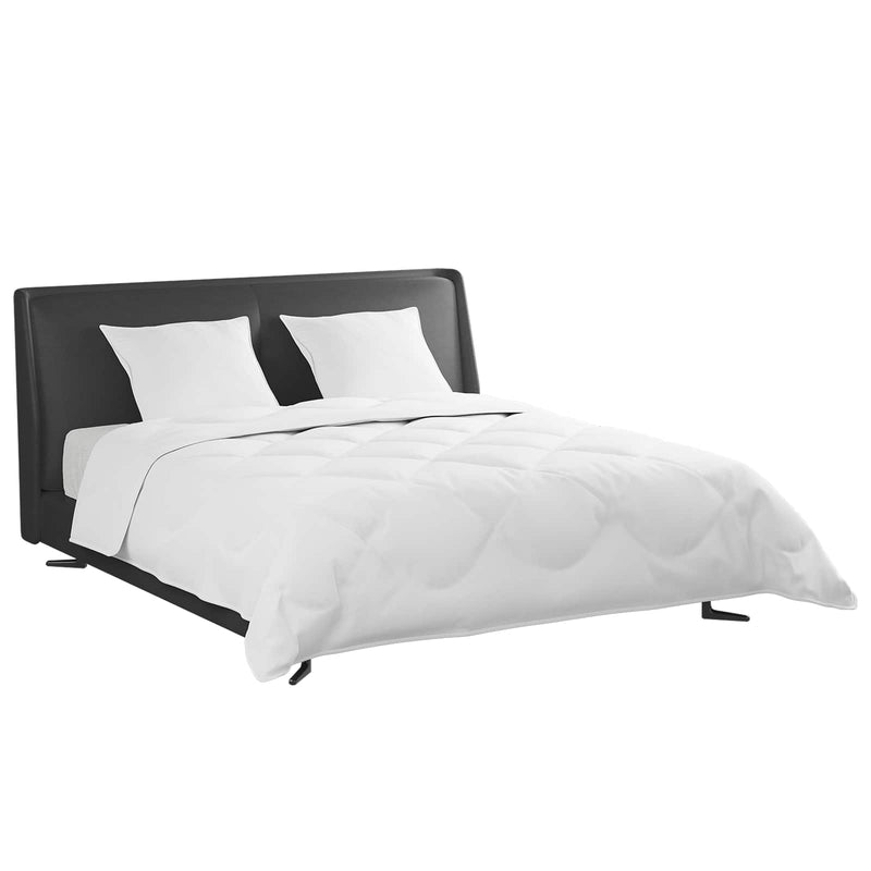 Load image into Gallery viewer, Vidaxl dekbed set met kussen 3 pcs wit donsveertjes