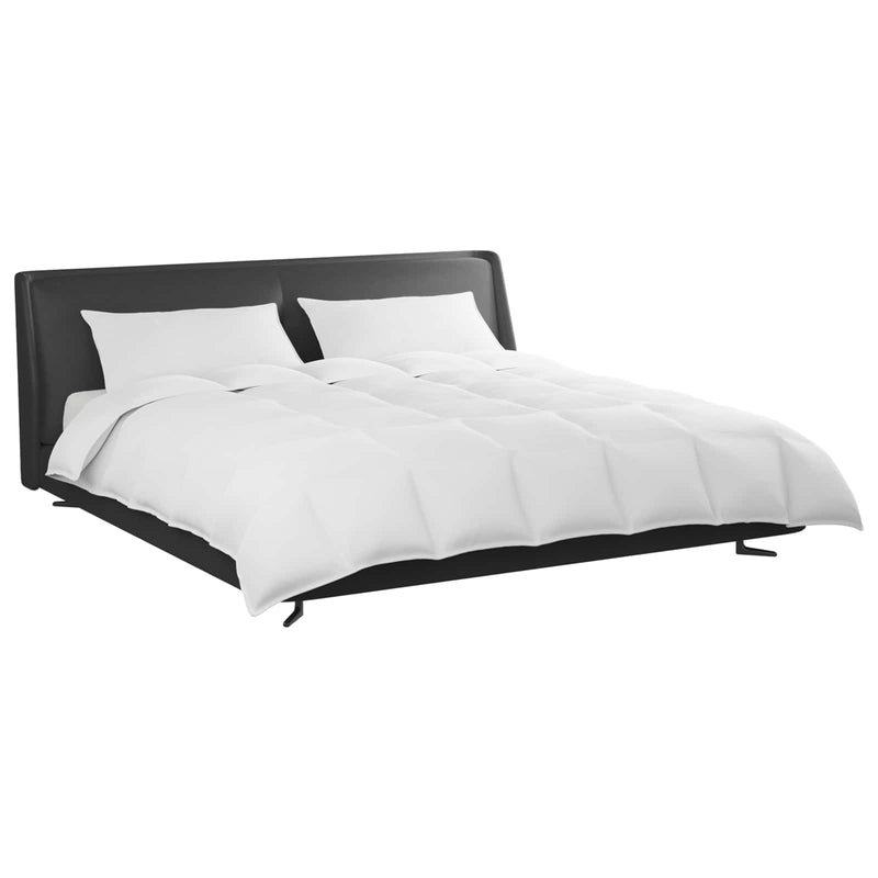Load image into Gallery viewer, Vidaxl dekbed set met kussen 3 pcs wit donsveertjes