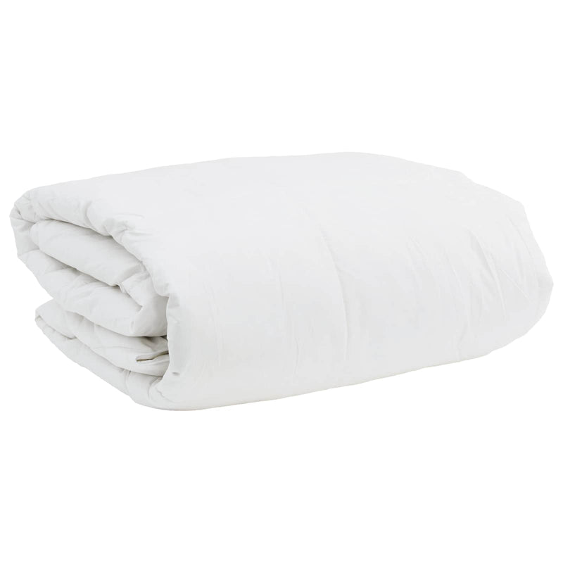 Load image into Gallery viewer, Vidaxl dekbed set met kussen 3 pcs wit donsveertjes