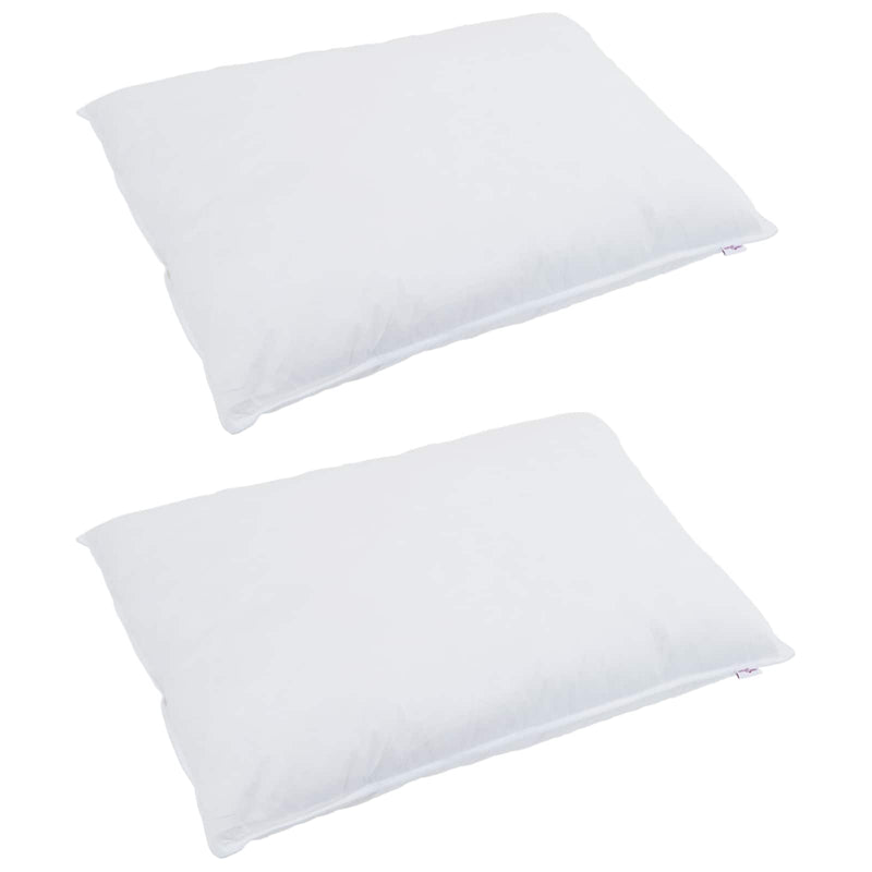 Load image into Gallery viewer, Vidaxl dekbed set met kussen 3 pcs wit donsveertjes