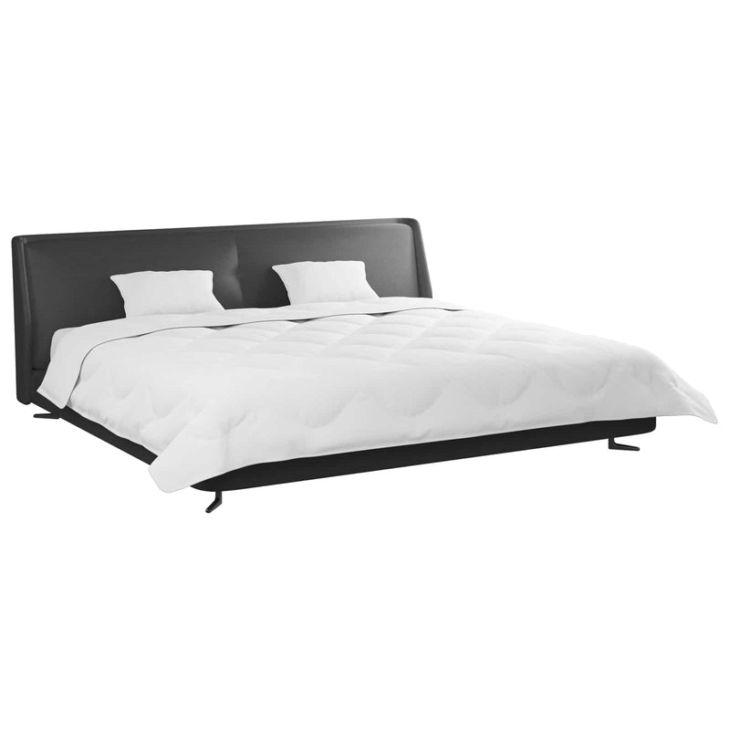 Load image into Gallery viewer, Vidaxl dekbed met kussens 3 pcs wit microfiber en dons feather