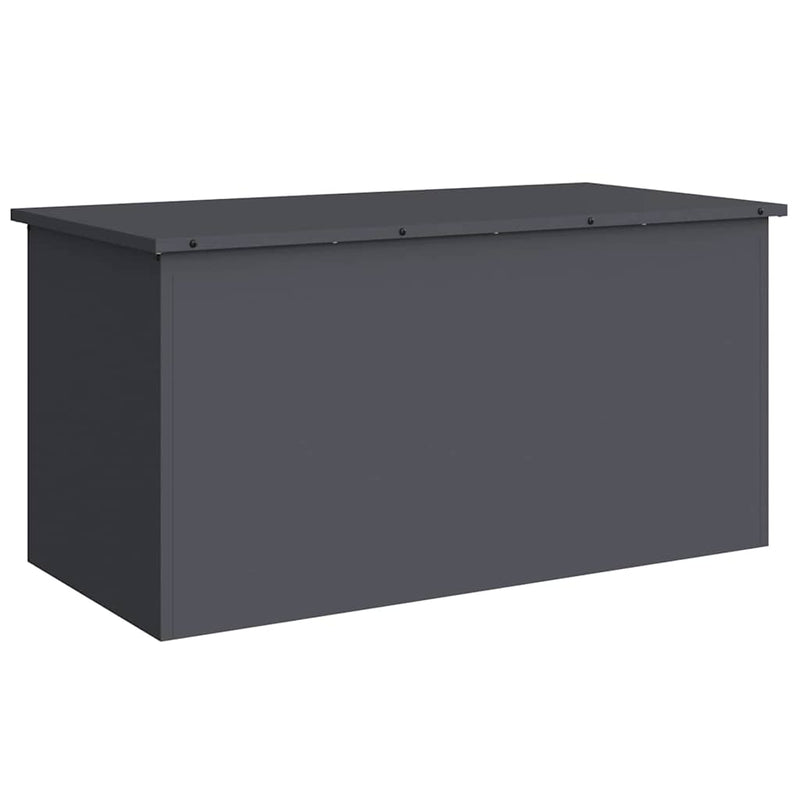 Load image into Gallery viewer, Vidaxl buitenopslagdoos antraciet 100 x 50,5 x 50 cm staal