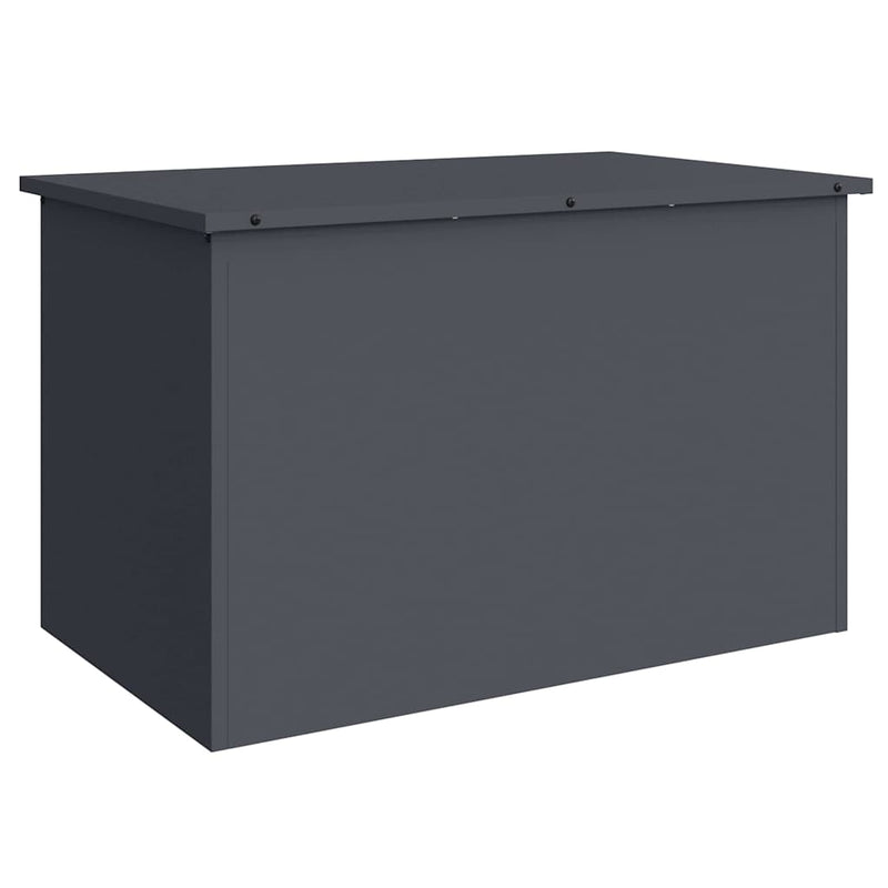 Load image into Gallery viewer, Vidaxl buitenopslagdoos antraciet 80 x 50,5 x 50 cm staal