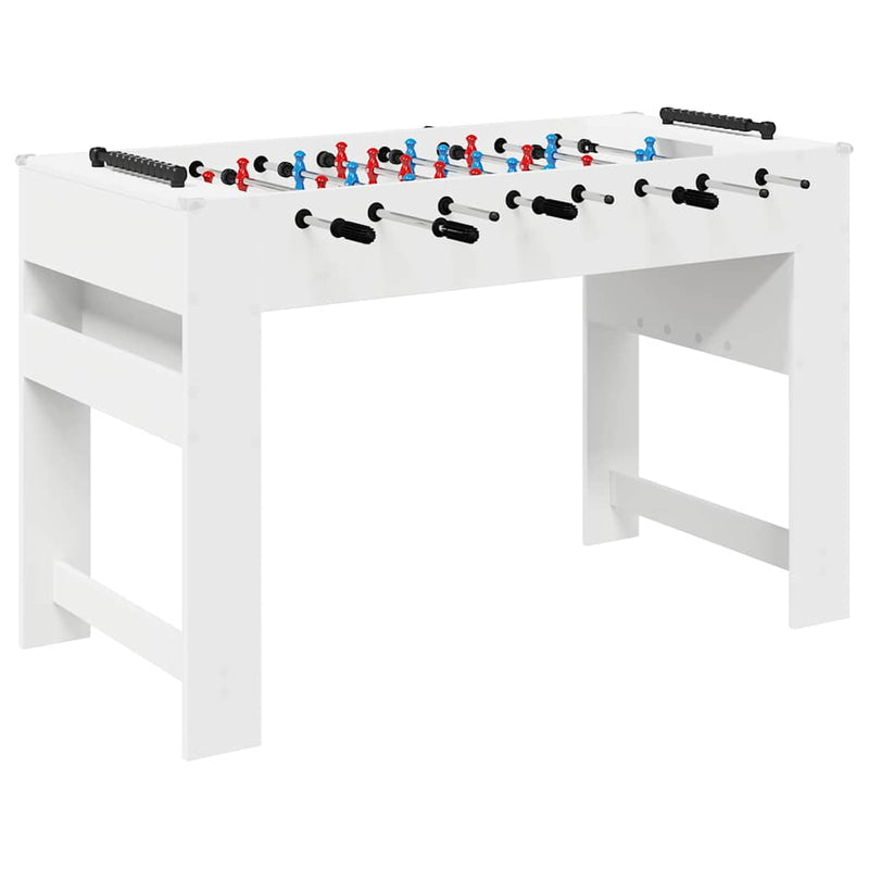 Load image into Gallery viewer, Vidaxl voetbaltafel wit 125 x 60,5 x 80 cm bewerkt hout