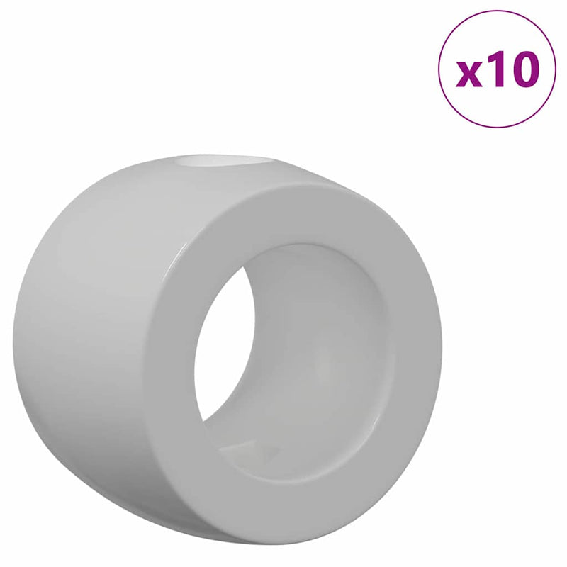 Load image into Gallery viewer, Vidaxl voetbal tafel lagertjes 10 pcs zwart 3 x 3 x 2,1 cm kunststof