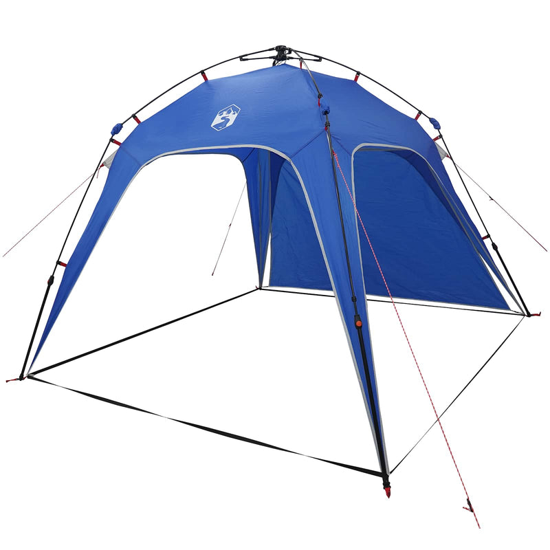 Load image into Gallery viewer, Vidaxl instant tent 4-person quick-release azure blauw 185t polyester