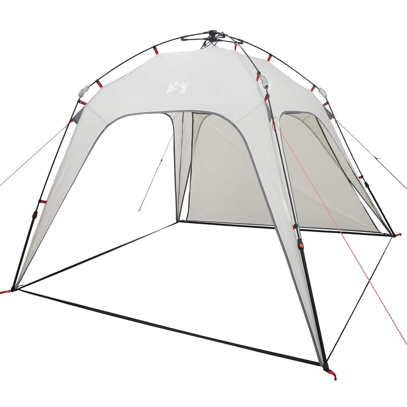 Load image into Gallery viewer, Vidaxl instant tent 4-person quick-release grijs 260 x 260 x 197 cm
