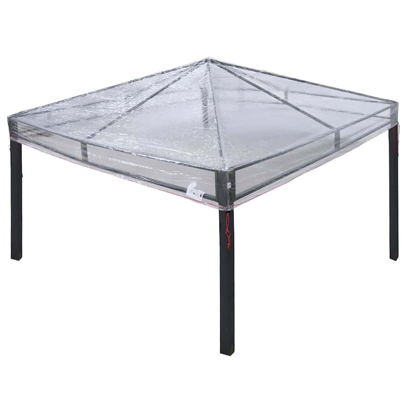 Load image into Gallery viewer, Vidaxl gazebo dekking vervanging doorzichtig 300 x 300 x 26 cm pvc