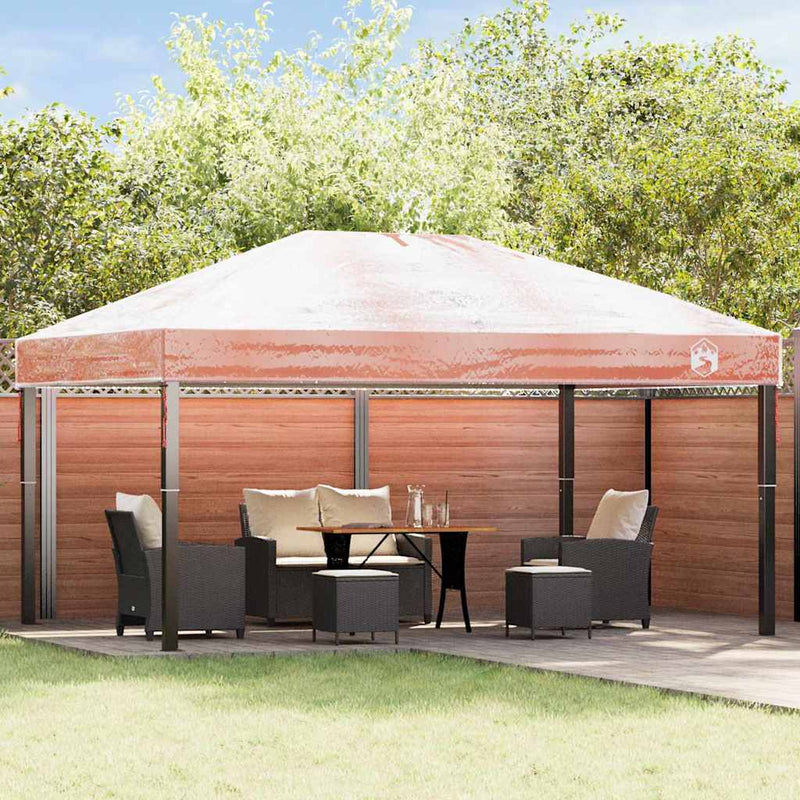 Load image into Gallery viewer, Vidaxl gazebo dekking vervanging doorzichtig 400 x 300 x 32 cm pvc