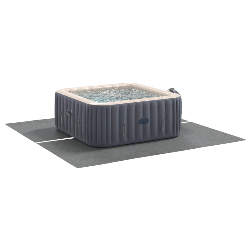 Load image into Gallery viewer, Vidaxl zwembad grondzeil lichtgrijs 274 x 274 x 0,1 cm