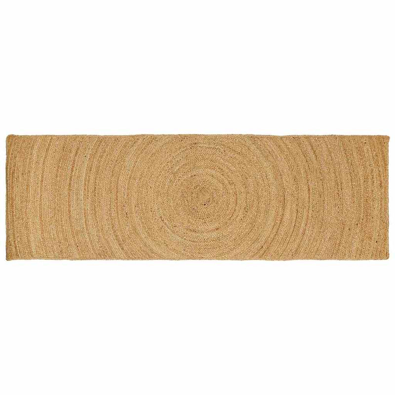 Load image into Gallery viewer, Vidaxl vloerkleden rechthoekig bruin 80 x 200 cm jute