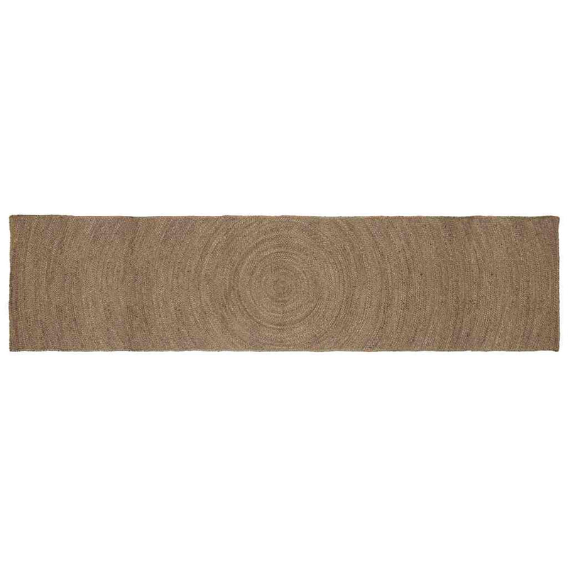 Load image into Gallery viewer, Vidaxl vloerkleden rechthoekig grijs 80 x 400 cm jute