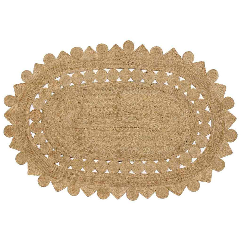 Load image into Gallery viewer, Vidaxl tapijt bruin 205 x 305 cm jute