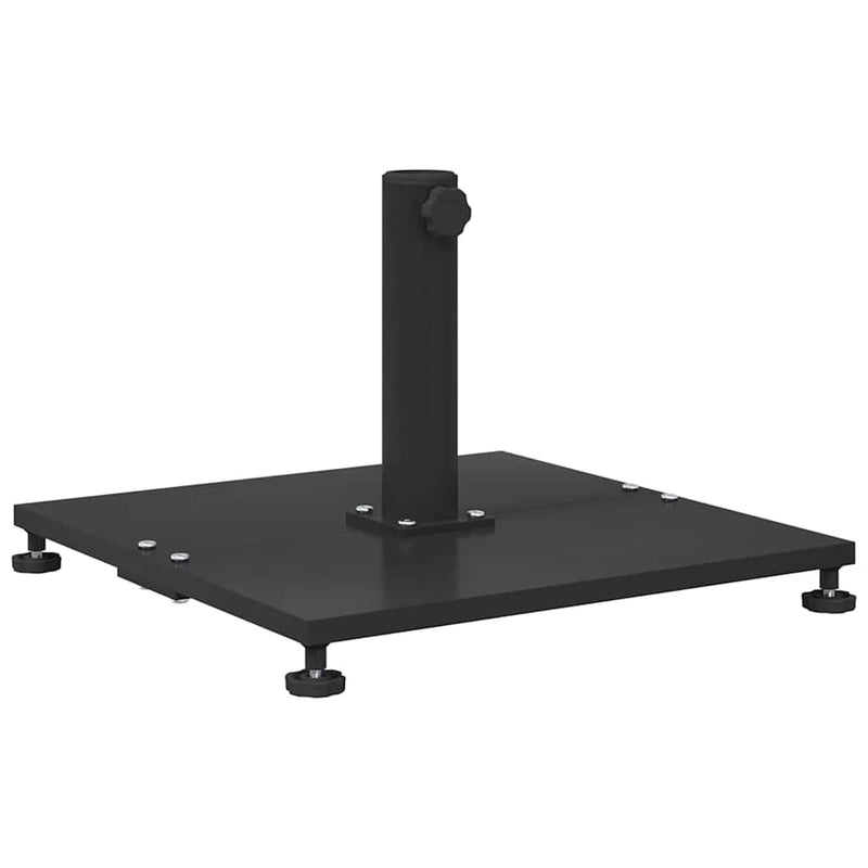 Load image into Gallery viewer, Vidaxl parasolvoet zwart 45 x 45 x 31 cm
