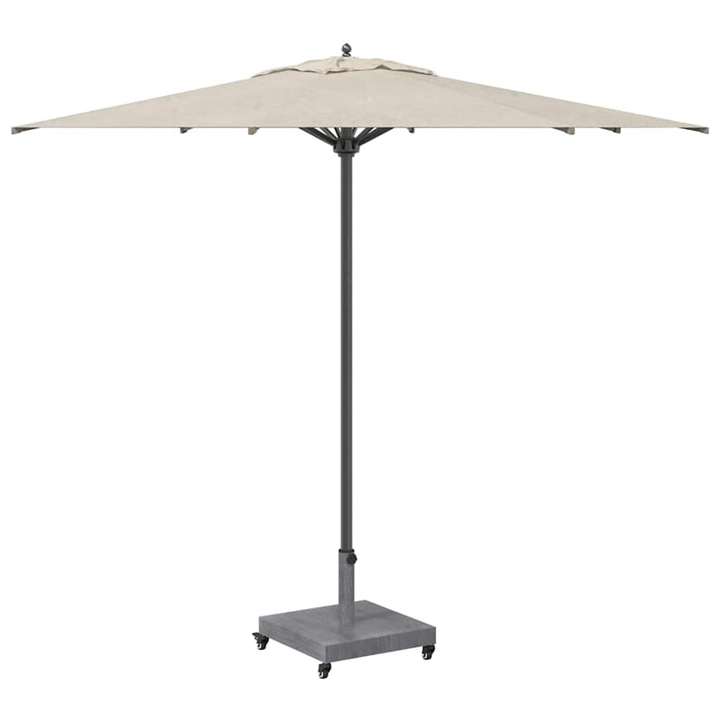 Load image into Gallery viewer, Vidaxl parasolvoet donkergrijze houtlook 45 x 45 x 31,5 cm