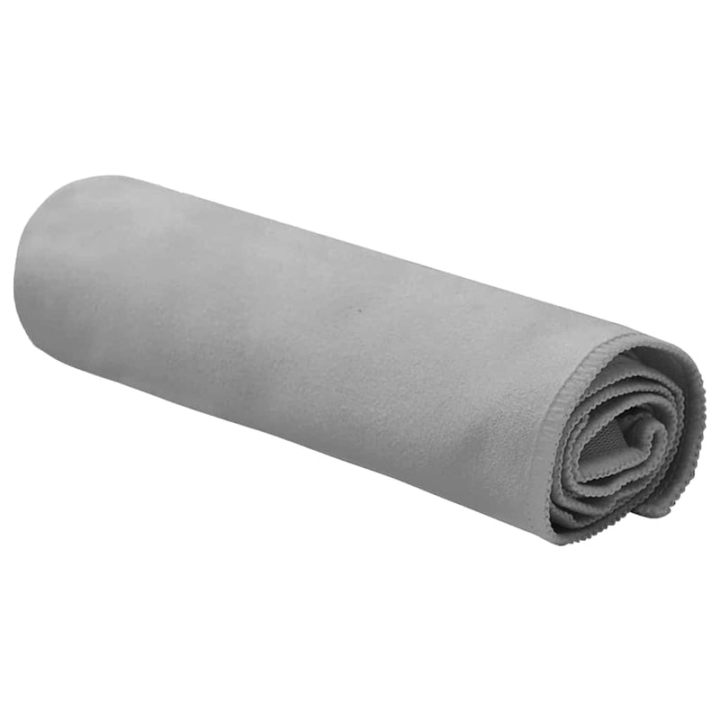 Load image into Gallery viewer, Vidaxl sporthanddoeken 2 pcs donkergrijs 50 x 30 cm