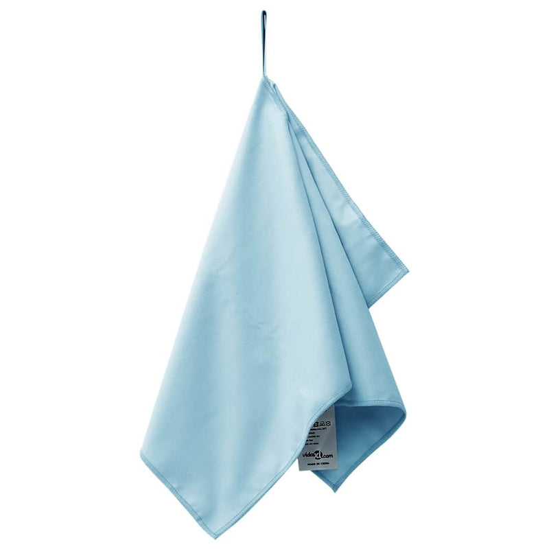 Load image into Gallery viewer, Vidaxl sporthanddoeken 2 pcs blauw 50 x 30 cm polyester en polyamide