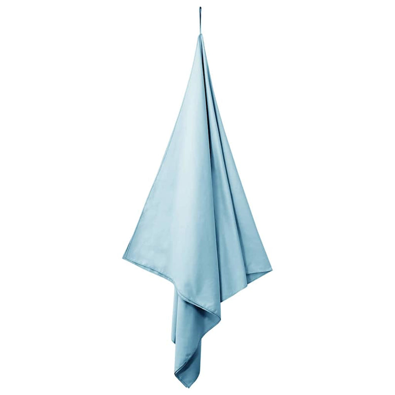 Load image into Gallery viewer, Vidaxl sporthanddoeken 2 pcs blauw 200 x 100 cm polyester en polyamide