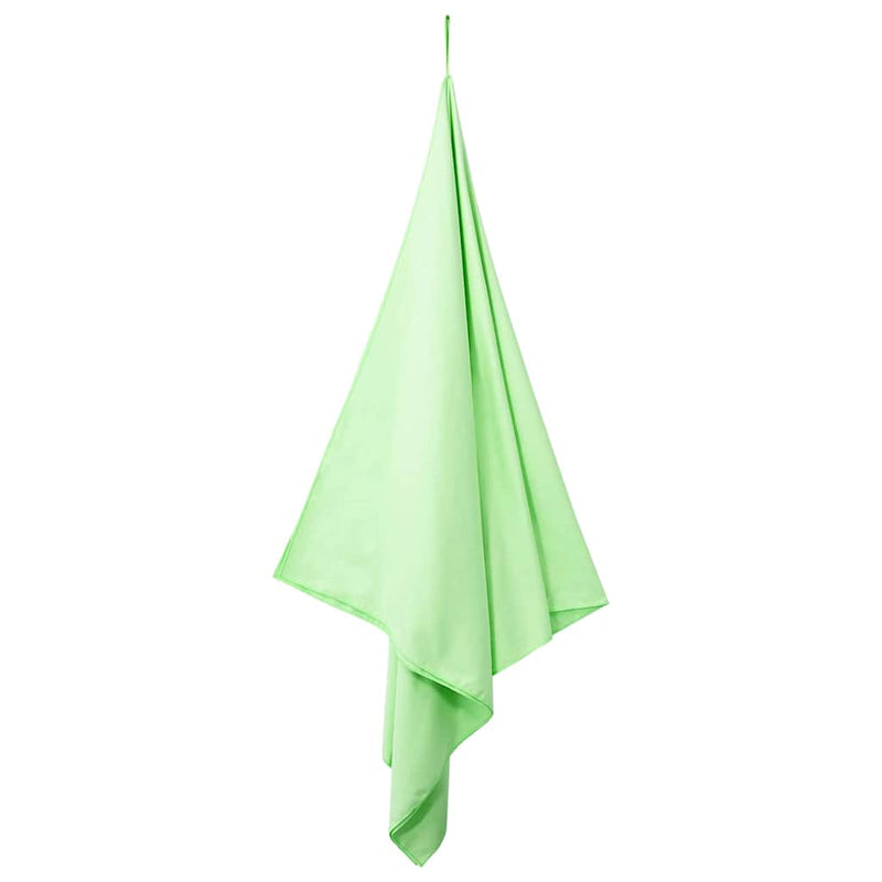 Load image into Gallery viewer, Vidaxl sporthanddoeken 2 pcs groen 200 x 100 cm polyester en polyamide