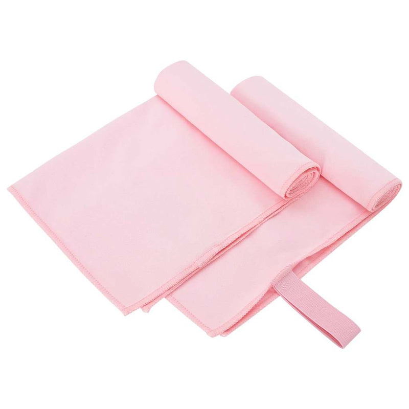 Load image into Gallery viewer, Vidaxl sporthanddoeken 2 pcs roze 50 x 30 cm polyester en polyamide