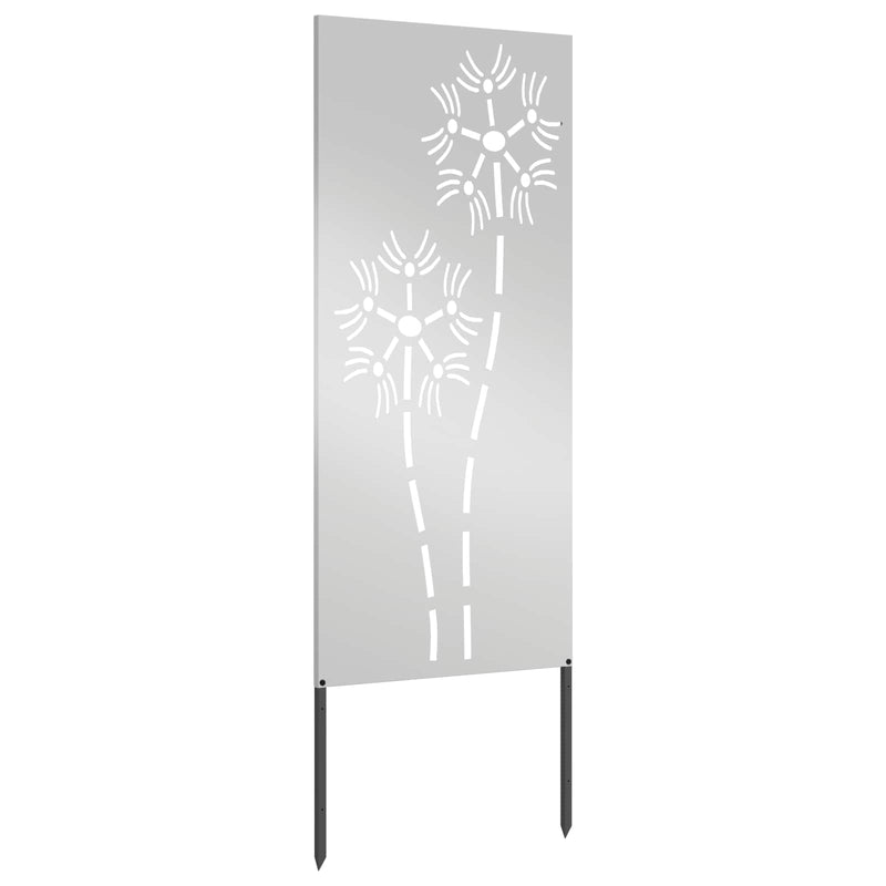 Load image into Gallery viewer, Vidaxl tuin privacy screen zilver 50 x 140 cm gegalvaniseerd staal