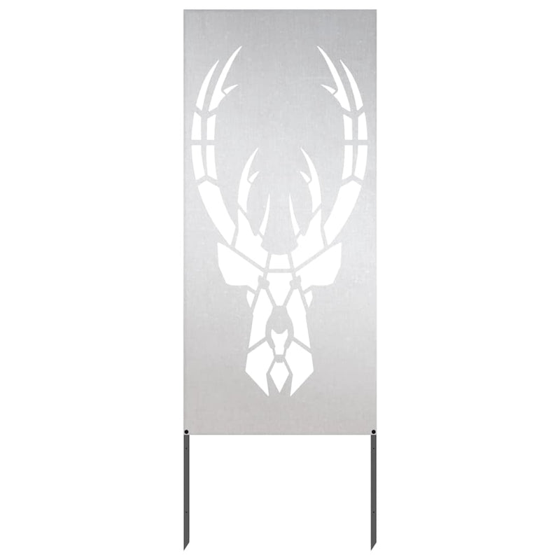 Load image into Gallery viewer, Vidaxl tuin privacy screen zilver 50 x 140 cm roestvrij staal