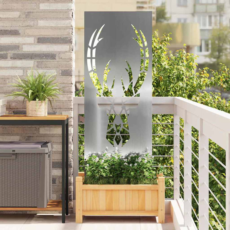 Load image into Gallery viewer, Vidaxl tuin privacy screen zilver 50 x 140 cm gegalvaniseerd staal