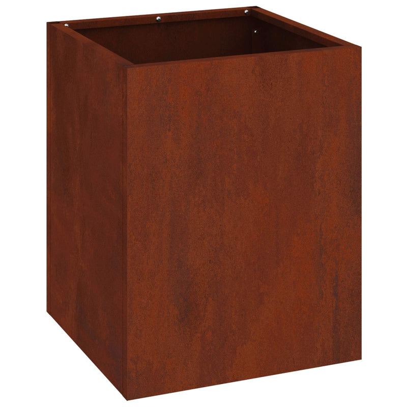 Load image into Gallery viewer, Vidaxl tuin bloempot cortenstaal 32 x 32 x 40 cm cortenstaal