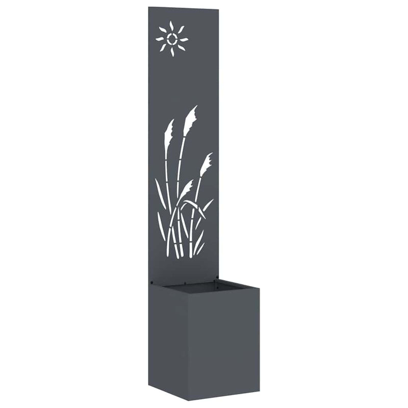 Load image into Gallery viewer, Vidaxl tuin privacy screen fretwerk antraciet 50 x 32 x 150 cm
