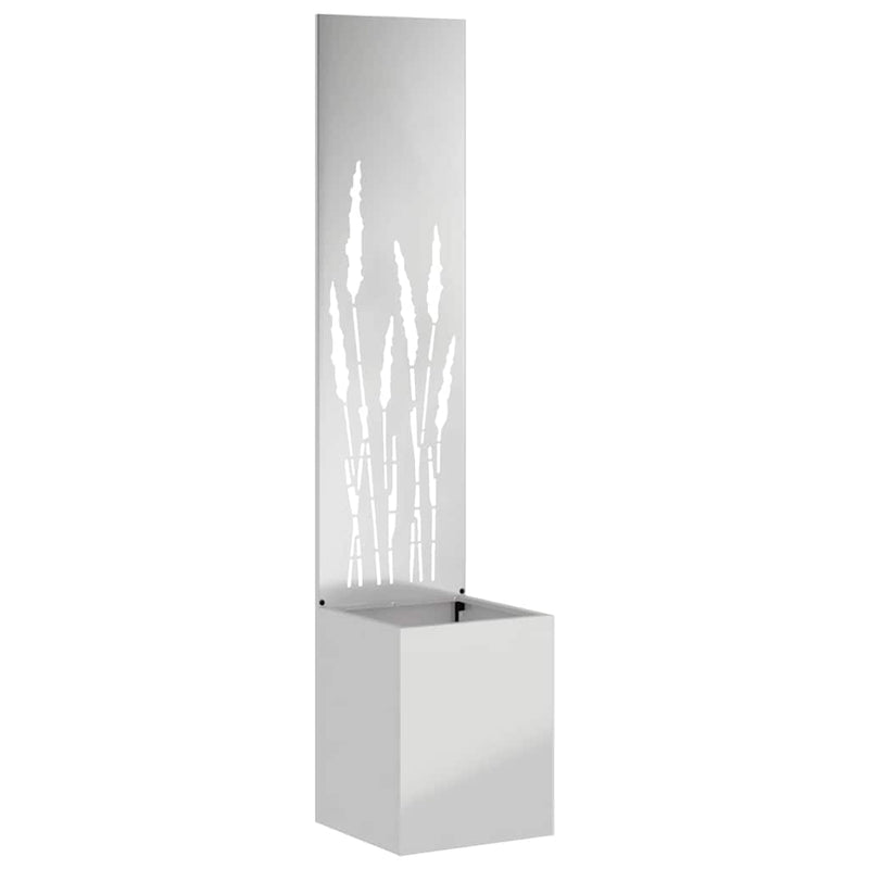 Load image into Gallery viewer, Vidaxl tuin privacy screen zilver 32 x 140 cm gegalvaniseerd staal