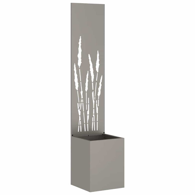 Load image into Gallery viewer, Vidaxl tuin privacy screen fretwerk roestig 32 x 140 cm cortenstaal