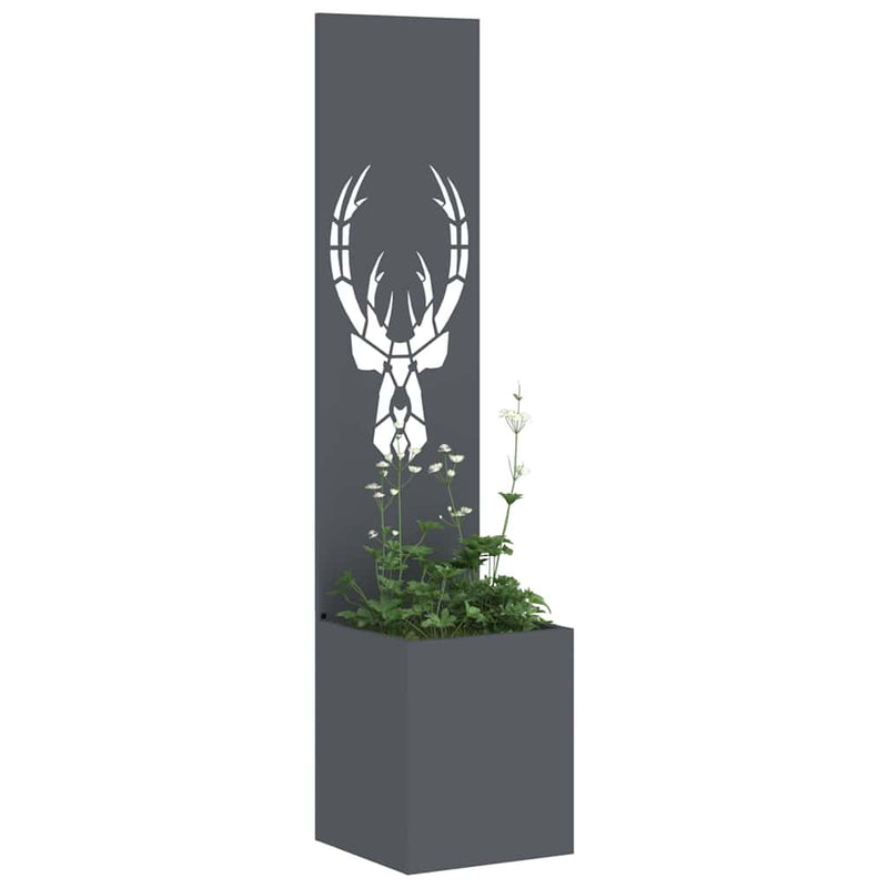 Load image into Gallery viewer, Vidaxl tuin privacy screen dierenprint antraciet 32 x 32 x 150 cm
