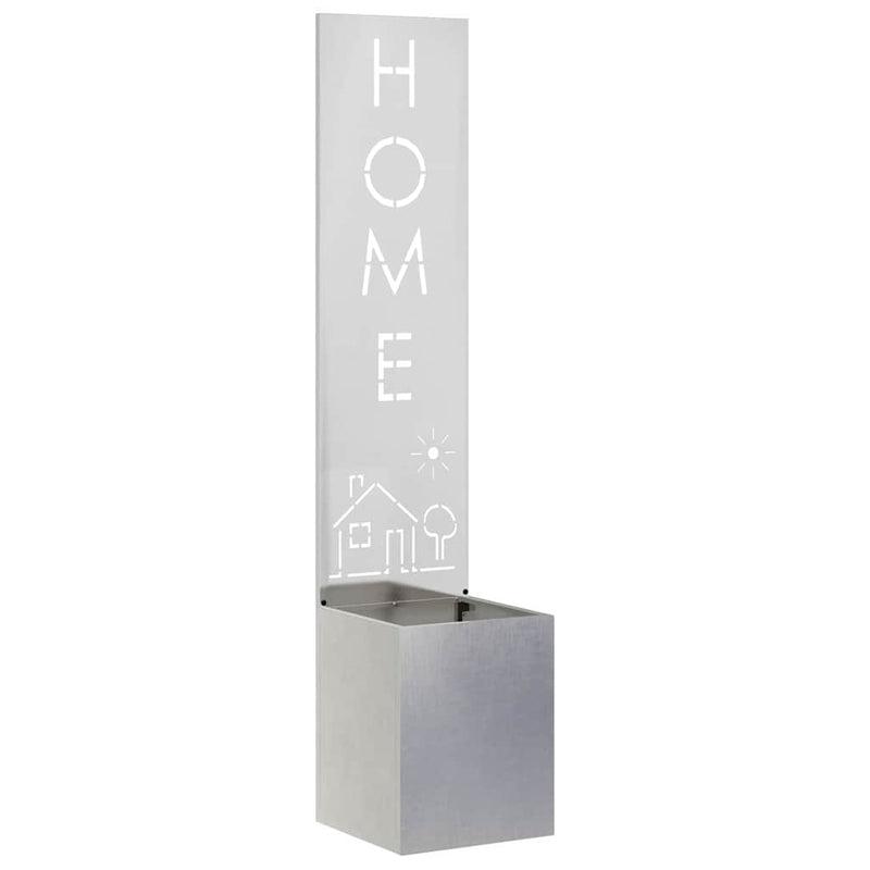 Load image into Gallery viewer, Vidaxl tuin privacy screen zilver 32 x 32 x 150 cm roestvrij staal