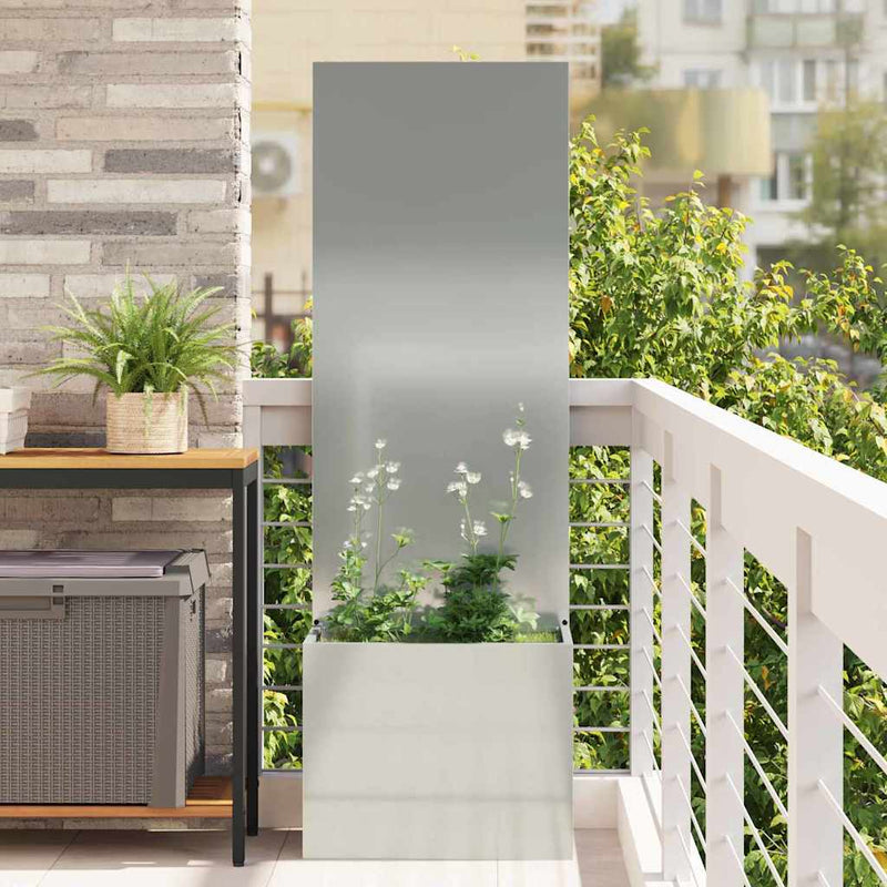 Load image into Gallery viewer, Vidaxl tuin privacy screen fretwerk zilver 50 x 32 x 150 cm