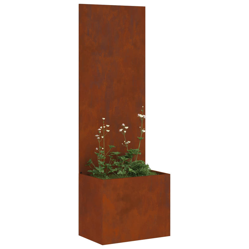 Load image into Gallery viewer, Vidaxl tuin privacy screen roestig 50 x 32 x 150 cm cortenstaal
