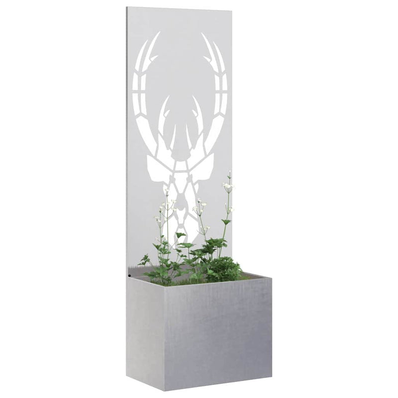 Load image into Gallery viewer, Vidaxl tuin privacy screen zilver 50 x 140 cm roestvrij staal