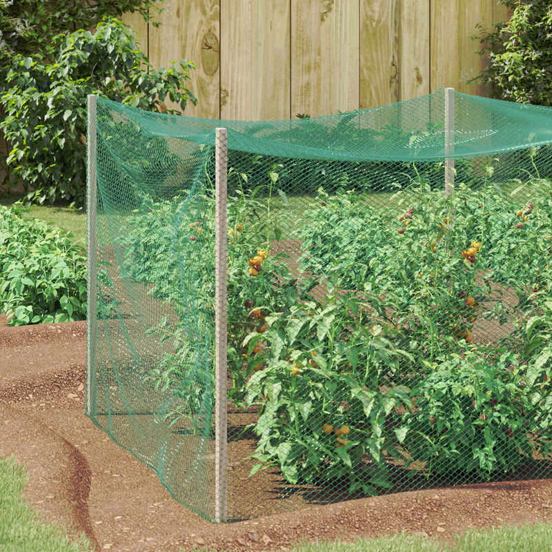 Load image into Gallery viewer, Vidaxl vogel beschermnet groen 2 x 25 m polyetheen